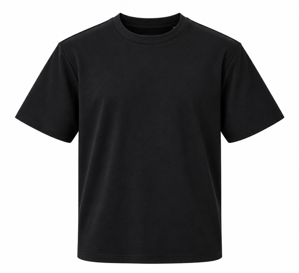 Bisiklet Yaka Oversize Tshirt - 50803