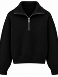 Triko Sweat Siyah - 18130