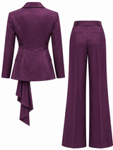 Saten Ceket Pantolon Takım - 220714