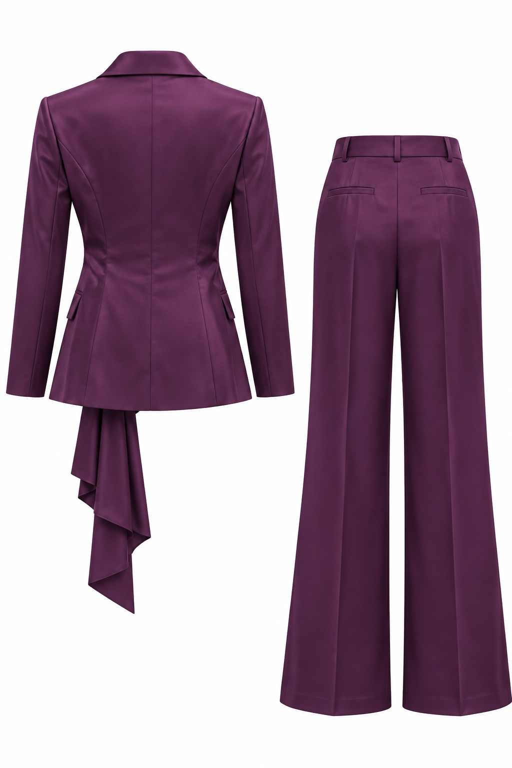 Saten Ceket Pantolon Takım - 220714