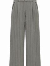 Balıksırtı Geniş Paça Pantolon - 31760