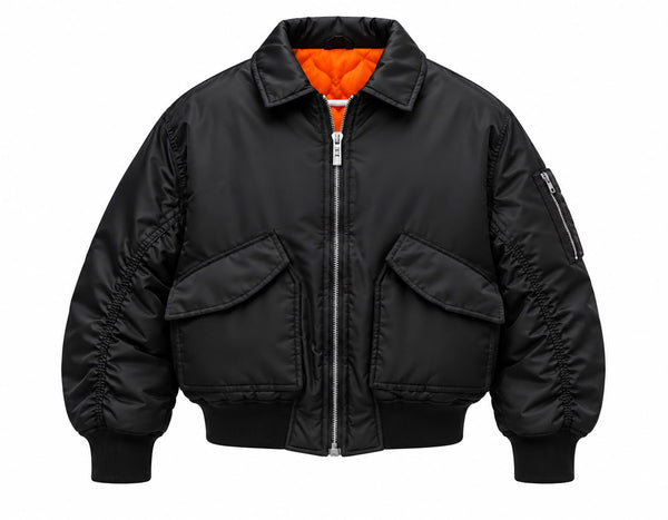 Crop Bomber Ceket - 50301