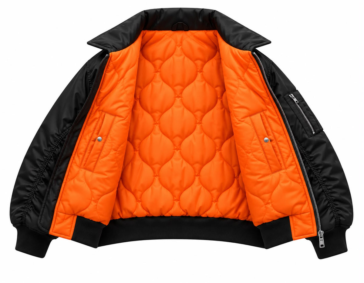 Crop Bomber Ceket - 50301