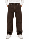 Kot Pantolon Kahve - 5